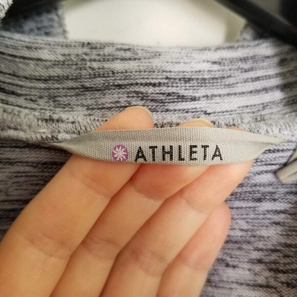 Athleta Blissful Hooded Wrap Open Front Sweater Sm - Picture 10 of 14